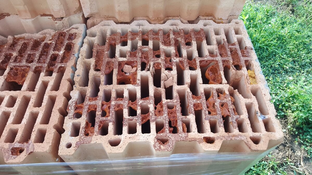 Predam 1,5 palety 30 ky brusenej tehly - 3