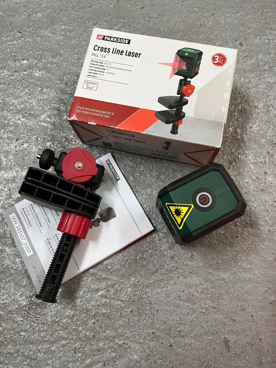 Krizovy laser PARKSIDE - 3
