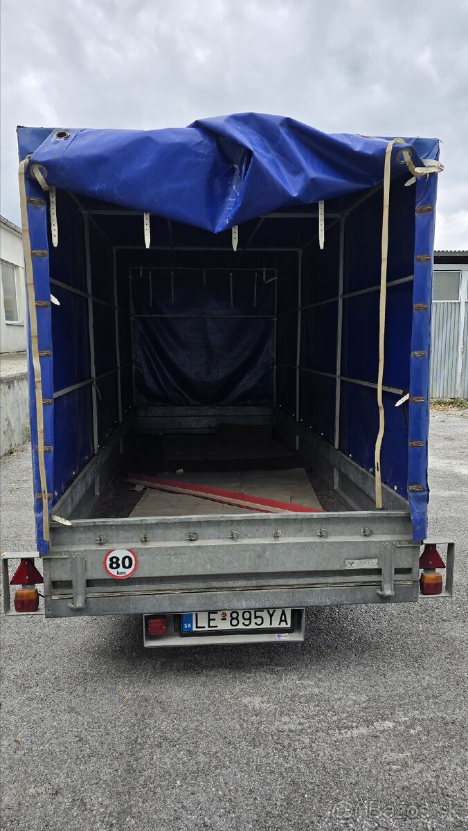 Predám prívesný vozík 2t - 3