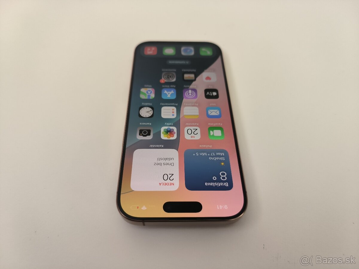 apple iphone 16 PRO 128gb Desert Titanium / Batéria 93% - 3