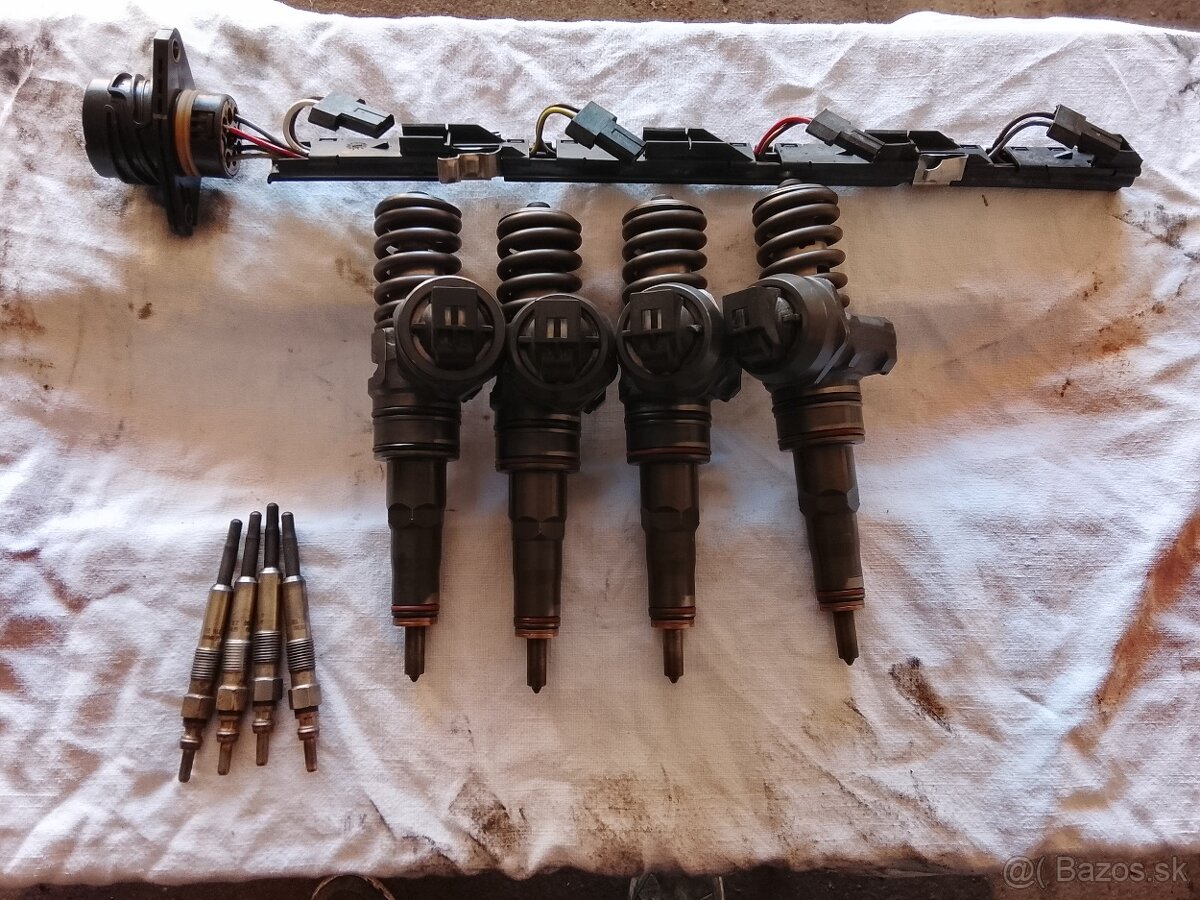 Predám strekovače Bosch 4ks PD 1.9tdi 74kw - 3