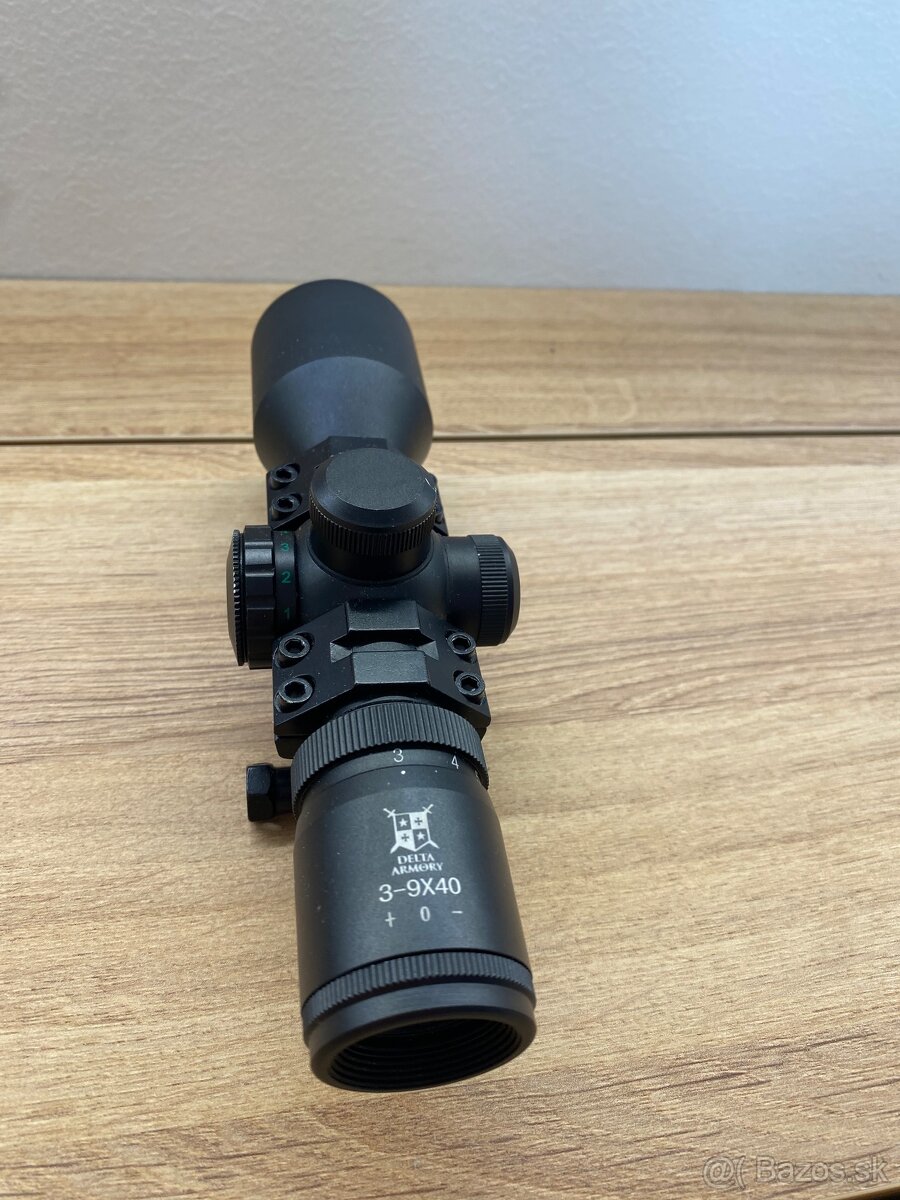 DELTA ARMORY puškohľad 3-9x40 - 3