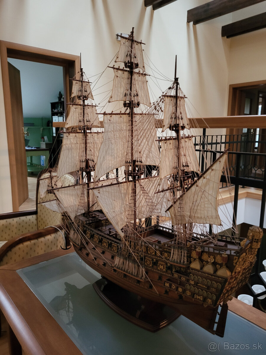 Veľký model historickej plachetnice - 3