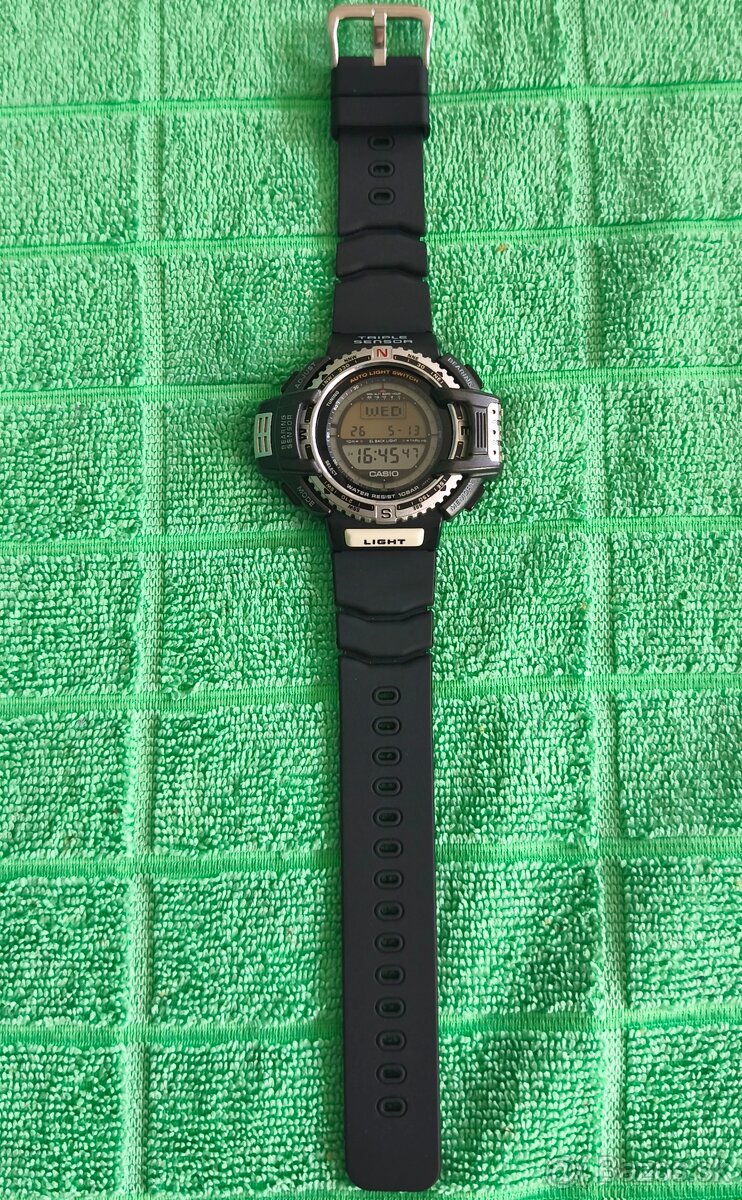 Casio Protrek PRT-40 Kompas, Barometer, Výškomer - 3