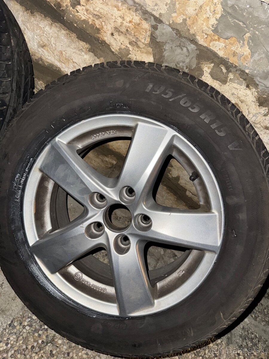 VW elektróny 5x112 R15 - 3