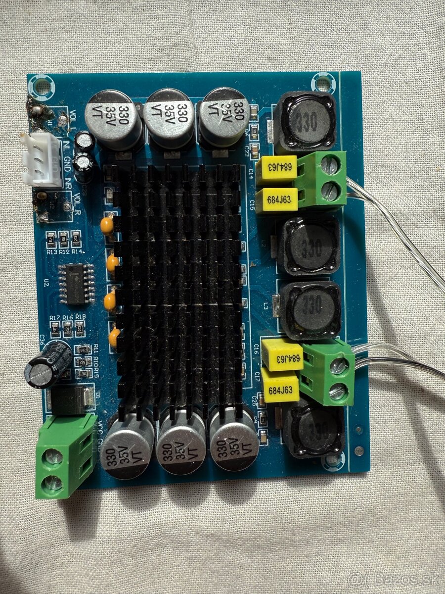 Elektronické moduly: DC-DC menič + Zosilňovač - 3