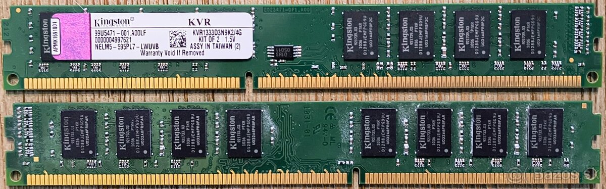 LGA 1156 – Intel i5-760, 4GB RAM DDR3, Intel chladič - 3