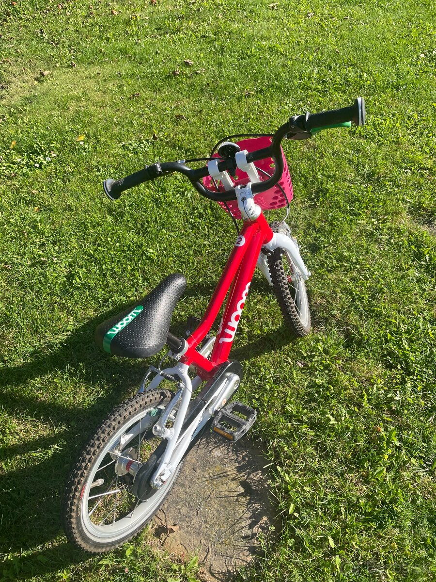 Detský bicykel WOOM 2 červený - 3