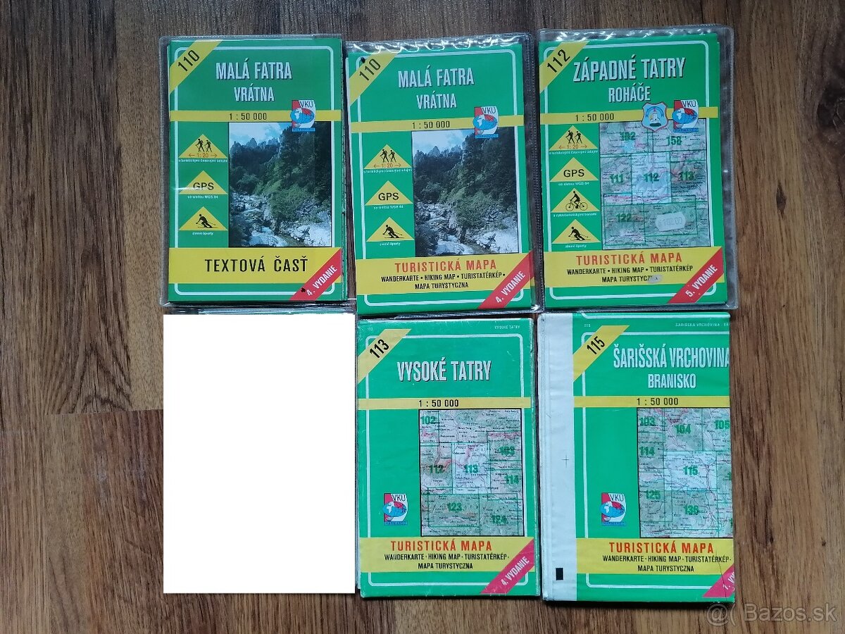 Turistické mapy VKÚ Harmanec - 3