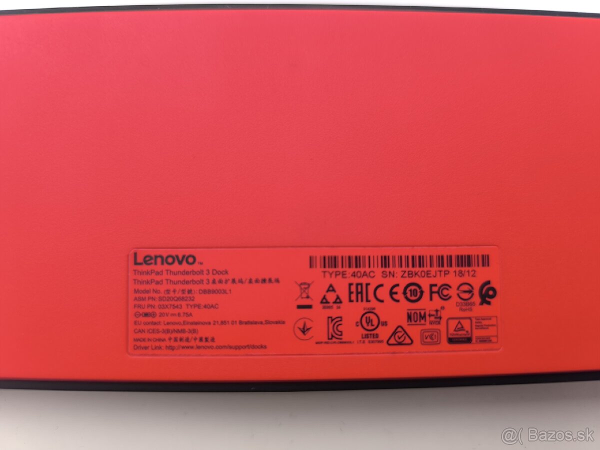 Lenovo dock 40AC - 3