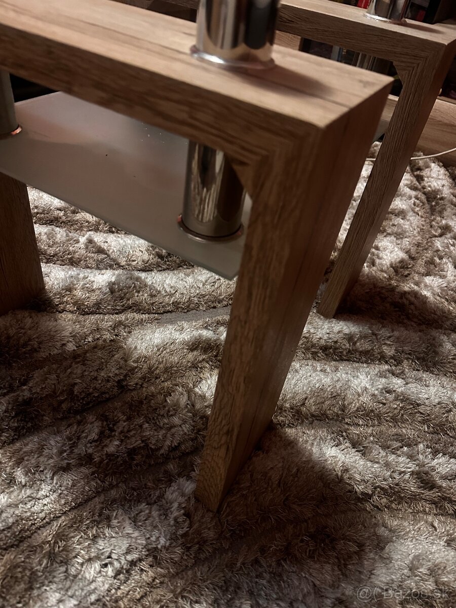 Konferenčný stolík -Dub Sonoma - 3