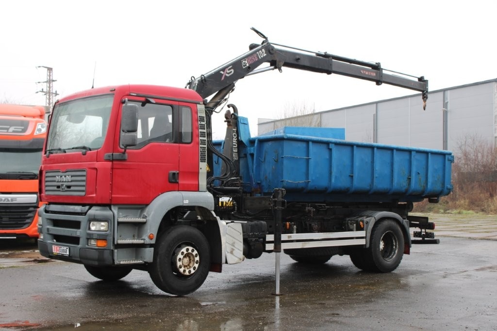 MAN MAN TGA 18.350, CRANE HIAB 102 - 3