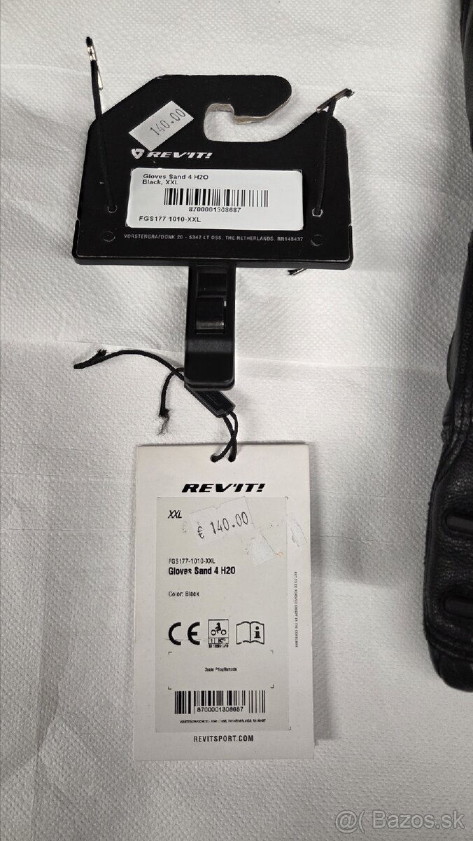Moto rukavice Revit Sand 4 H2O (nové) - 3