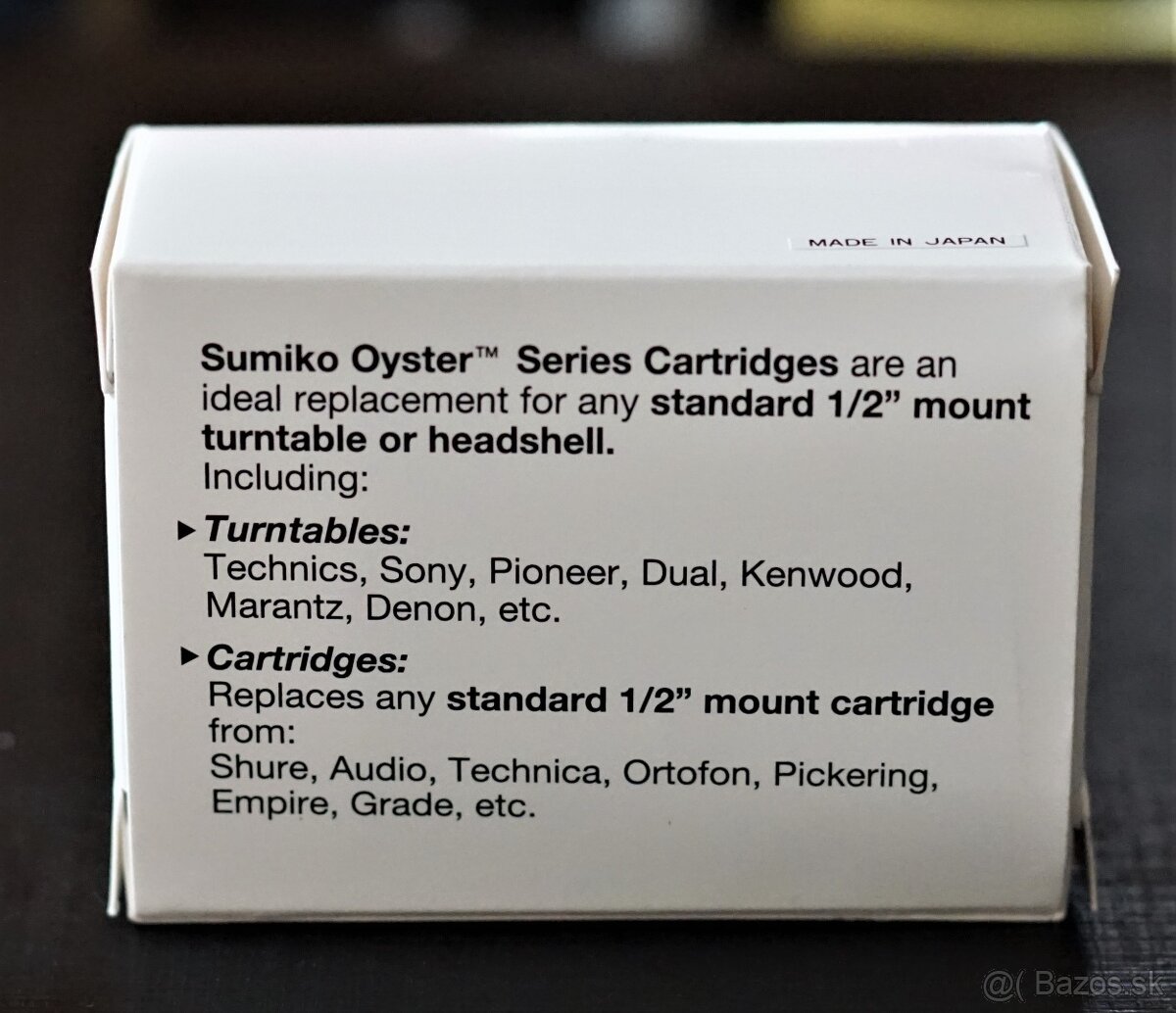 SUMIKO OYSTER - nová, nepoužitá MM přenoska - 3