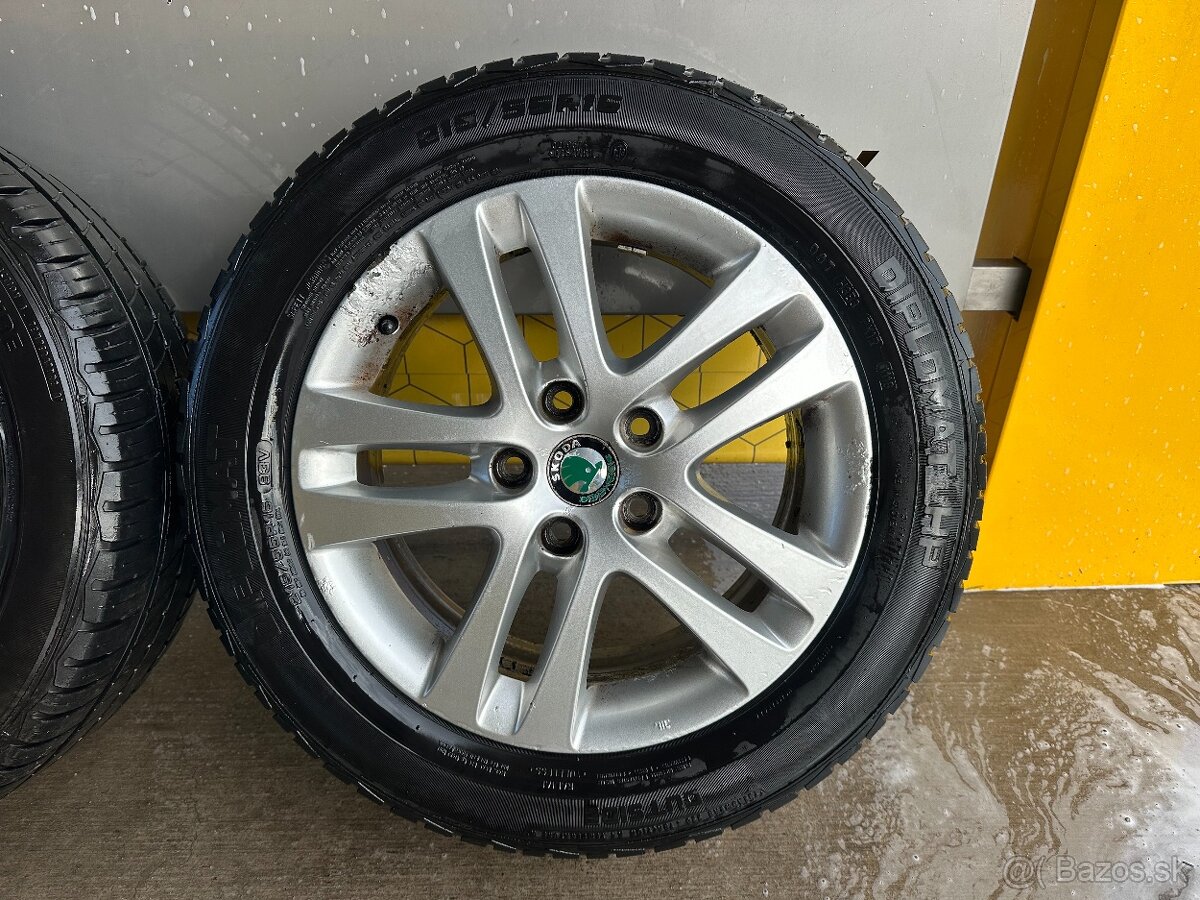 ŠKODA disky 215/55 R16 - 3
