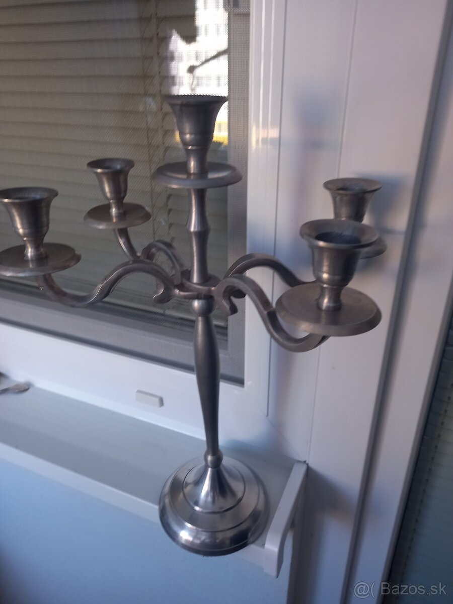 Alpaka poháre svietnik. - 3