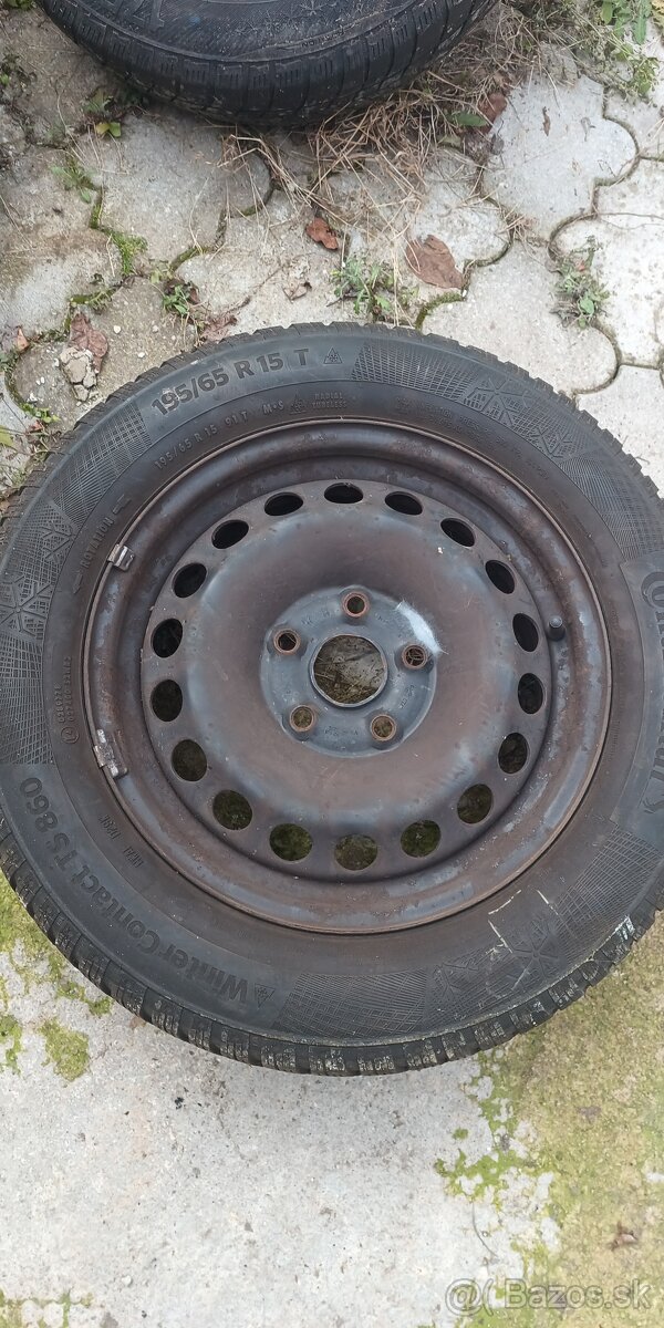 Pneumatiku Continental 195/65 r15 - 3