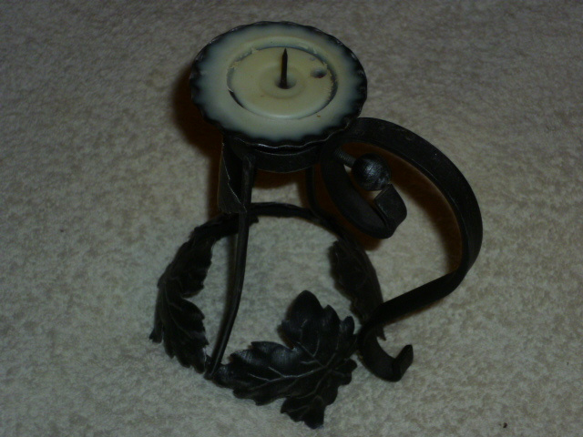 ručne v ohni kovany svetnik - 3