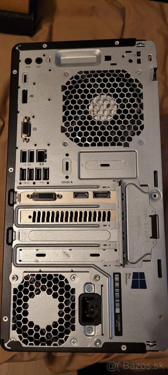 Predám herné HP ProDesk / i5 9400 + 16GB DDR4 + GTX1060 6GB - 3