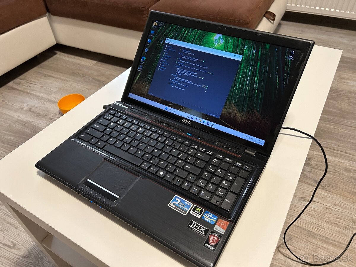 Herný MSI GE60 Apache i7,8gb ram,GTX 660m,2xSSD,Fhd LCD - 3