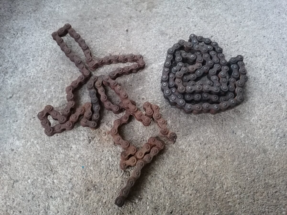 Predám reťaze na Jawa 05, 20, 21, 23 pionier mustang - 3