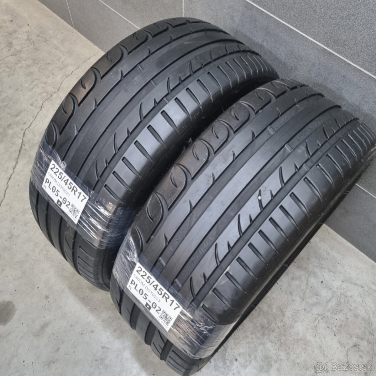 Letné pneumatiky 225/45 R17 ORIUM - 3