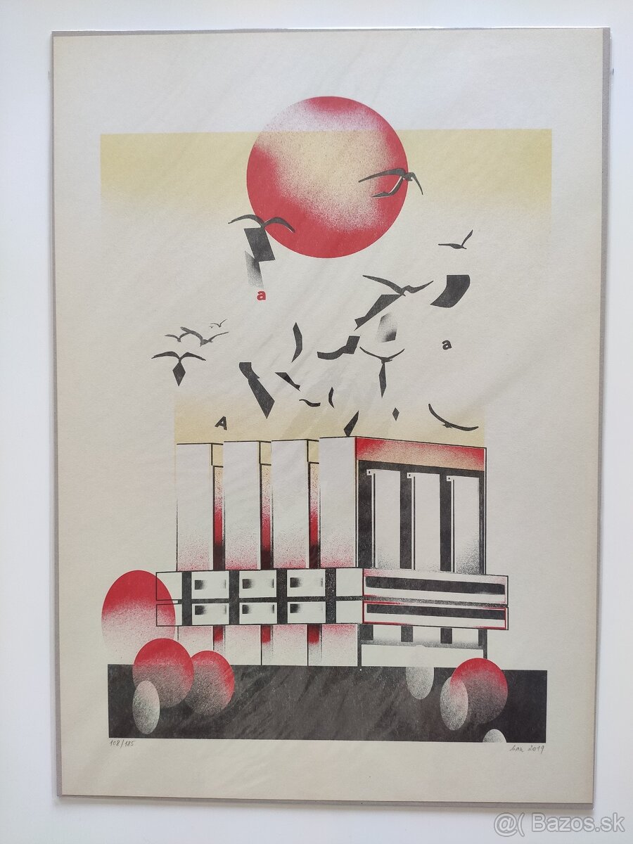 Predám staršie grafiky Čierne diery - 3