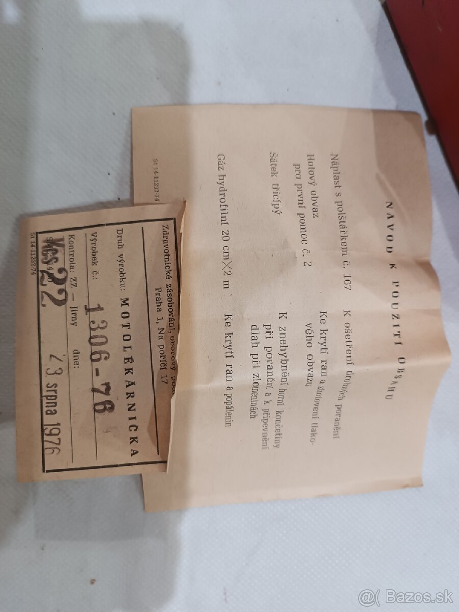 Jawa ČZ stará lekárnička - 3