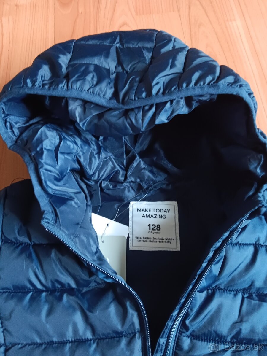 Nová prechodná bunda, vesta veľ. 122 - 3