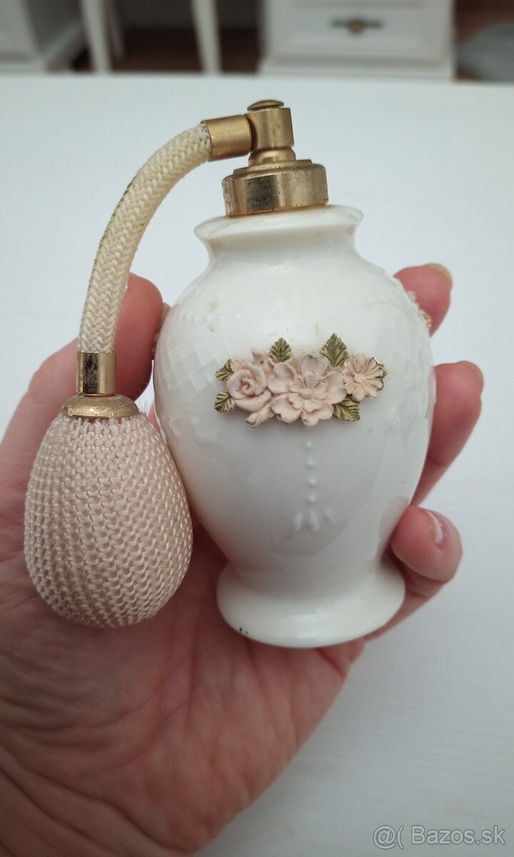 Starý keramický flakoník - 3