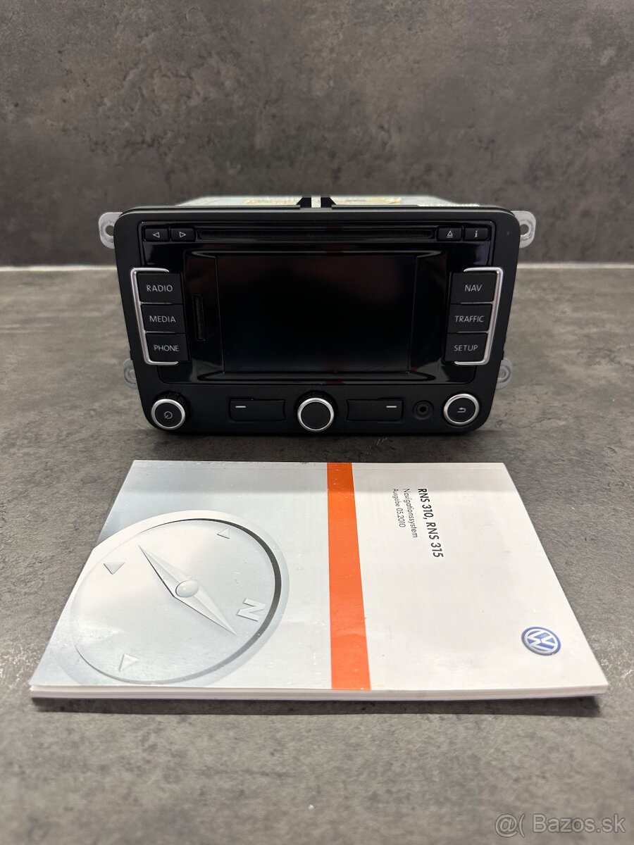 Rádio RNS 310 vw group - 3