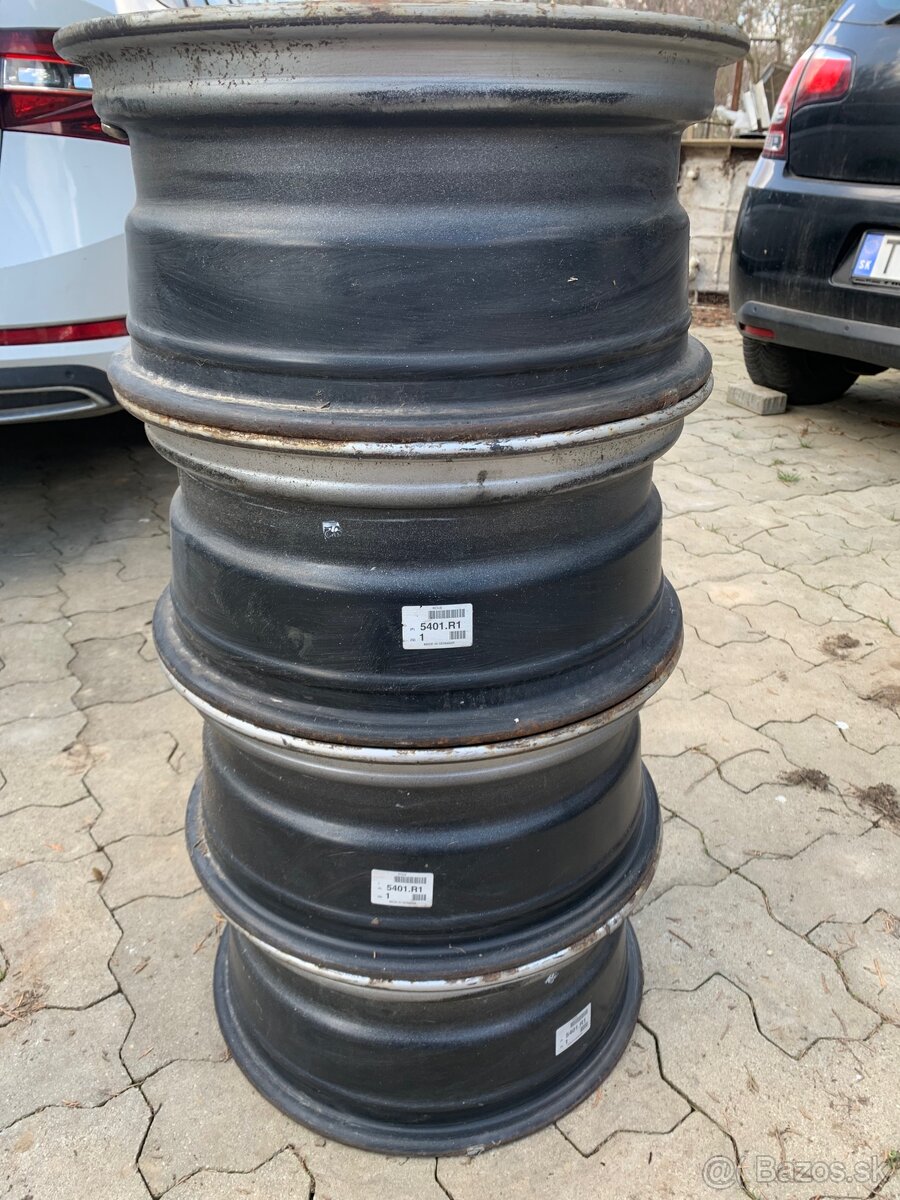 4ks oceľových diskov R16 - 3