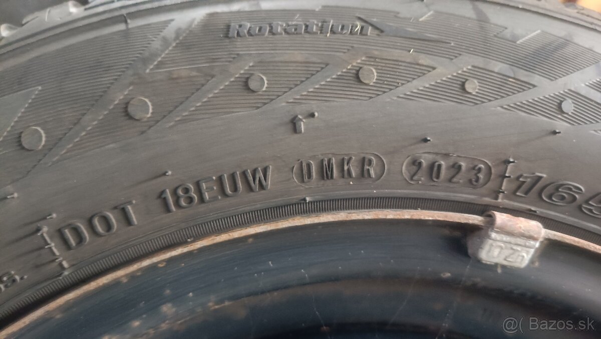 Pneumatiky na diskoch 165/70 r14 - 3