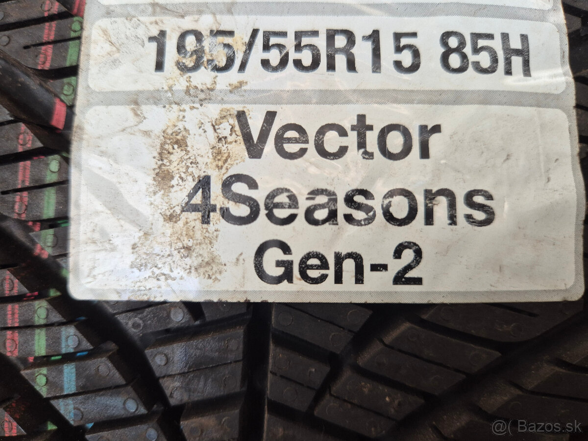 195/55 r15 celoročná 1 ks GOODYEAR - nepoužitá - 3