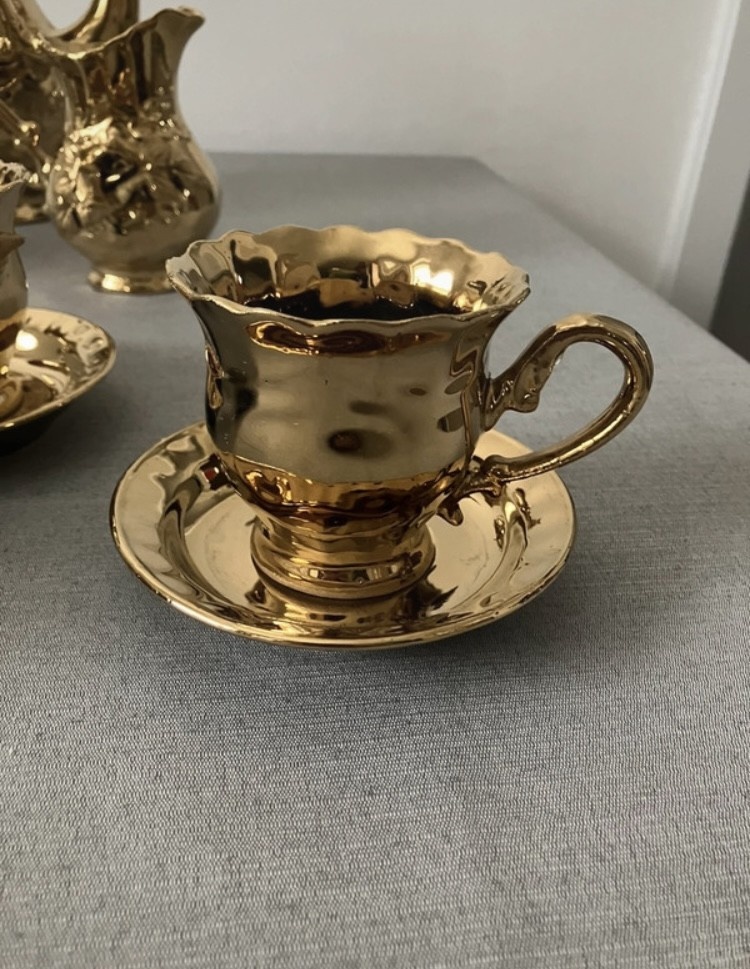 Set zlatej farby - 3