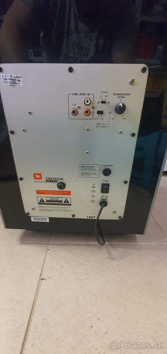 JBL CSS10/230...250mm Repro...19,5kg - 3