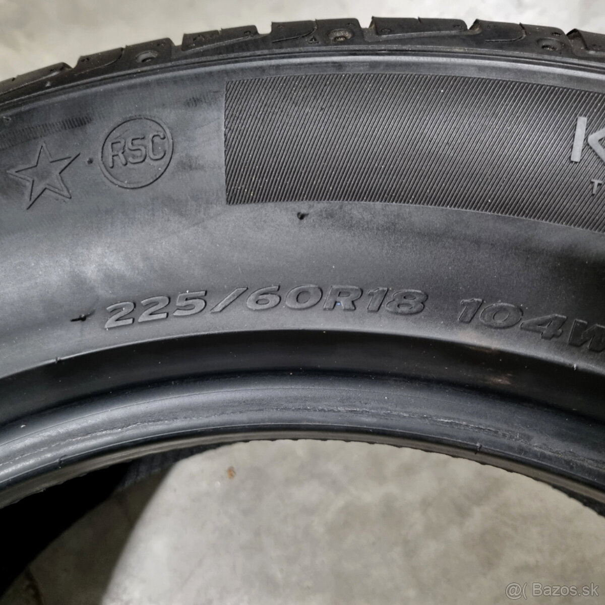 Letné pneumatiky 225/60 R18 HANKOOK RSC - 3