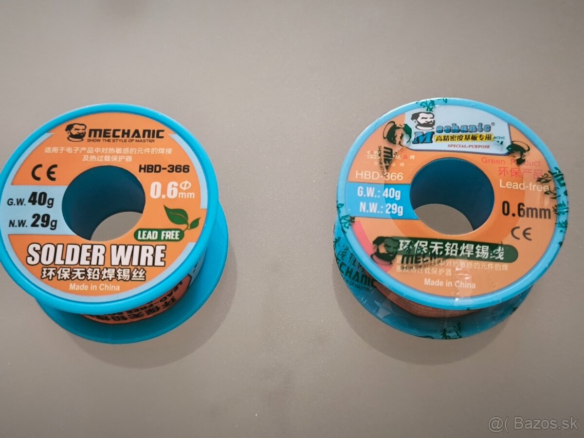 Spájkovací cín MECHANIC HBD-366 - 3