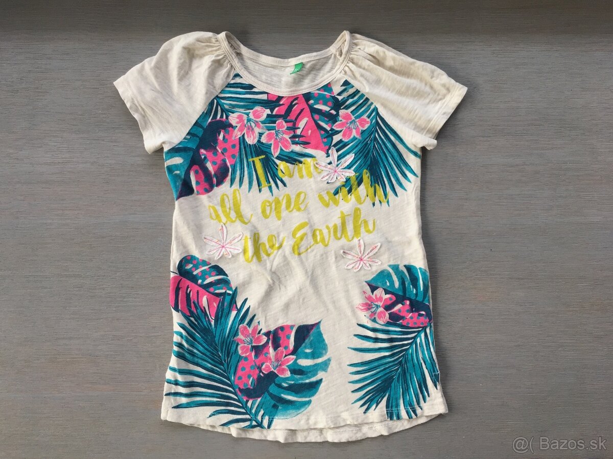 dievčenské tričká a šaty, velkosť 128 - 3