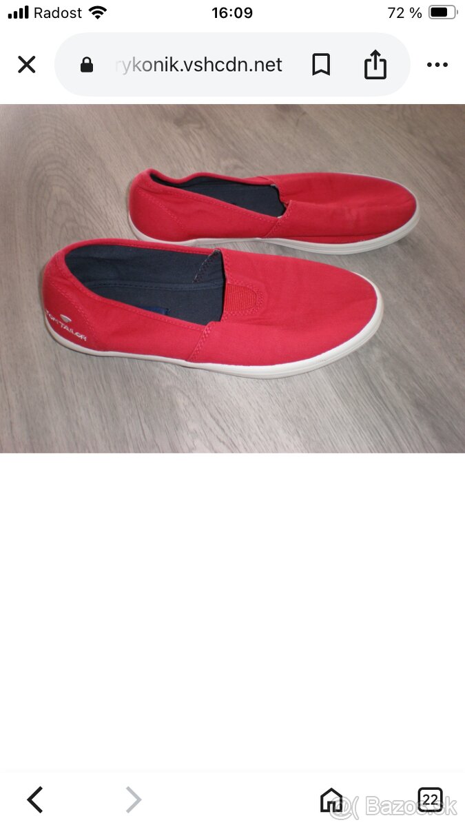 Slip-on tenisky Tom Tailor, veľ.37 - 3