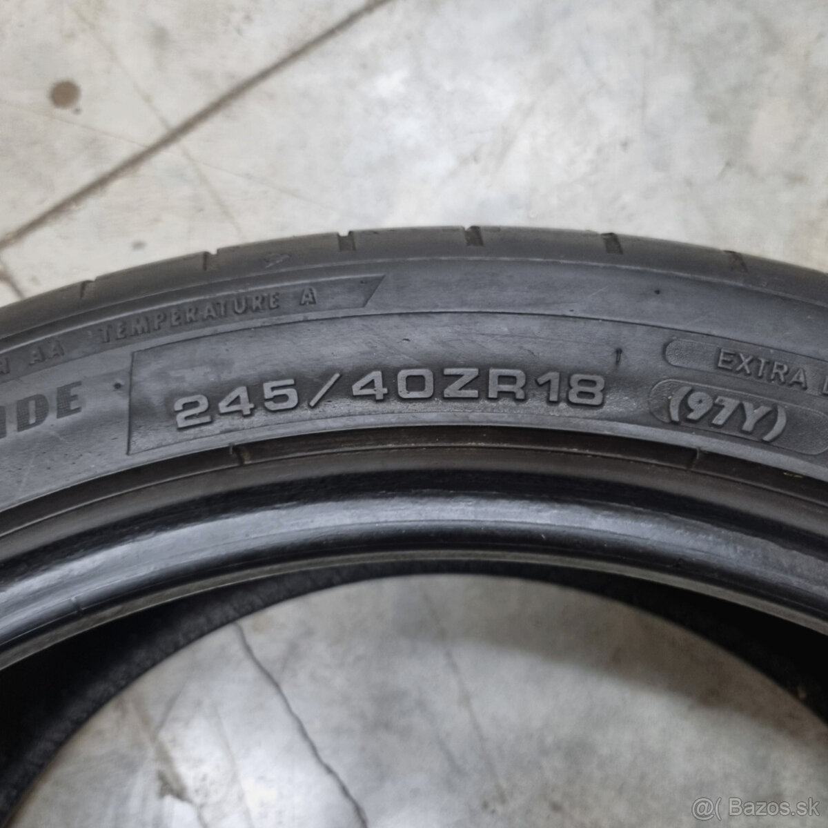 Letné pneumatiky 245/40 R18 DUNLOP - 3
