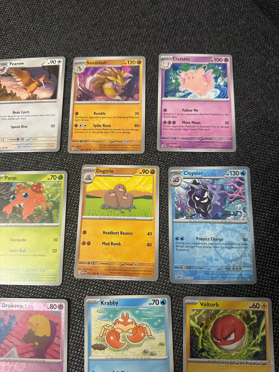 Pokémon karty - 151 - 3