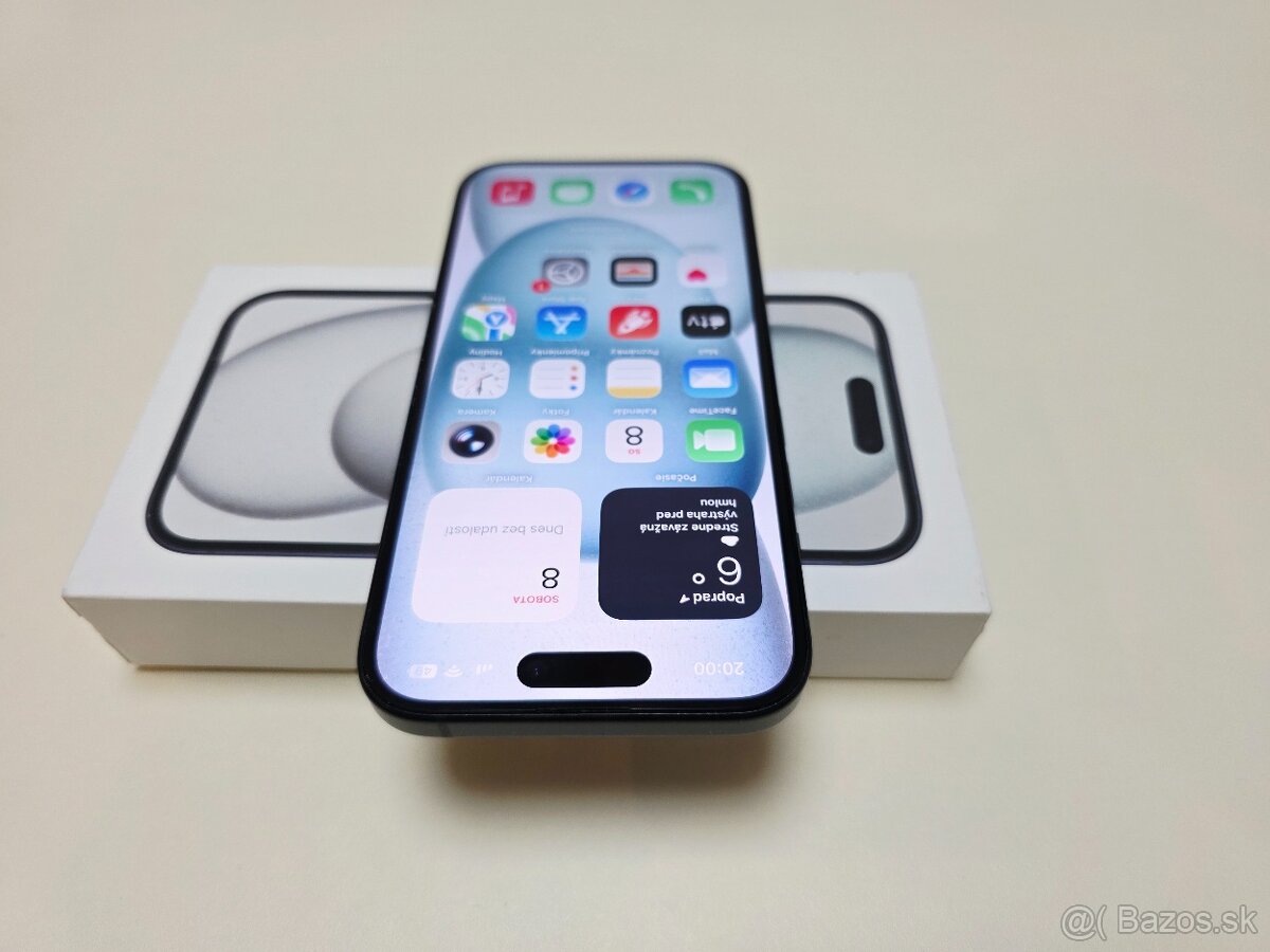 APPLE IPHONE 15 128GB ,ZDRAVIE BATERKY 100% - 3