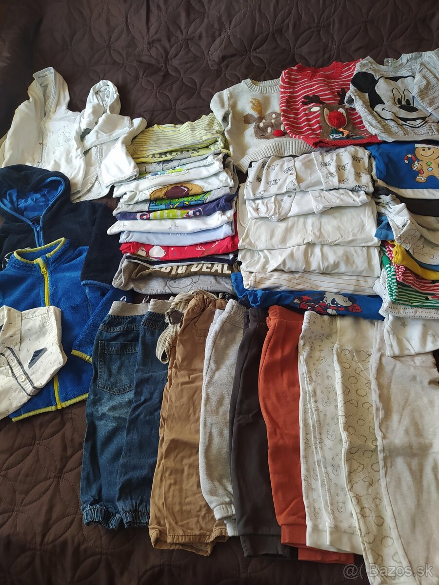 Chlapčenské oblečenie veľkosť 86 + darček - 3