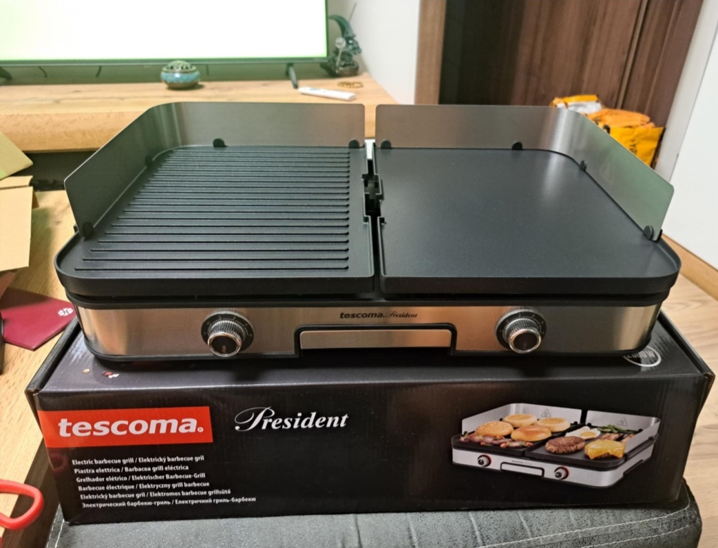 Elektrický barbecue gril PRESIDENT - 3