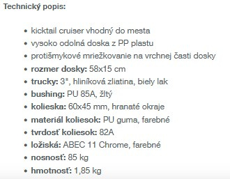 Pennyboard WORKER Starpsy 22" - 3