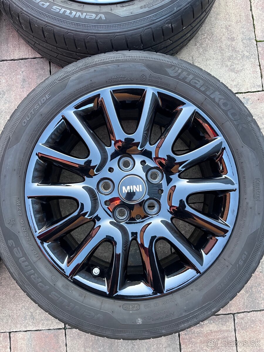 Orig. hliníkové disky Mini R16, 5x112 - 3