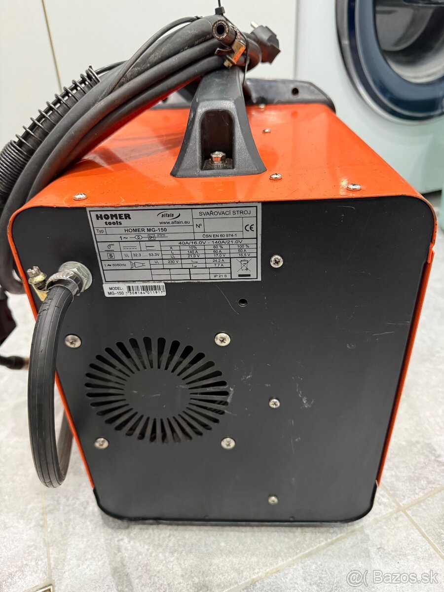 Zvaracka Co2 Alfa In Homer MG150 - 3