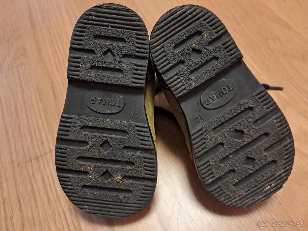 Topánočky - zelené 18 - 3