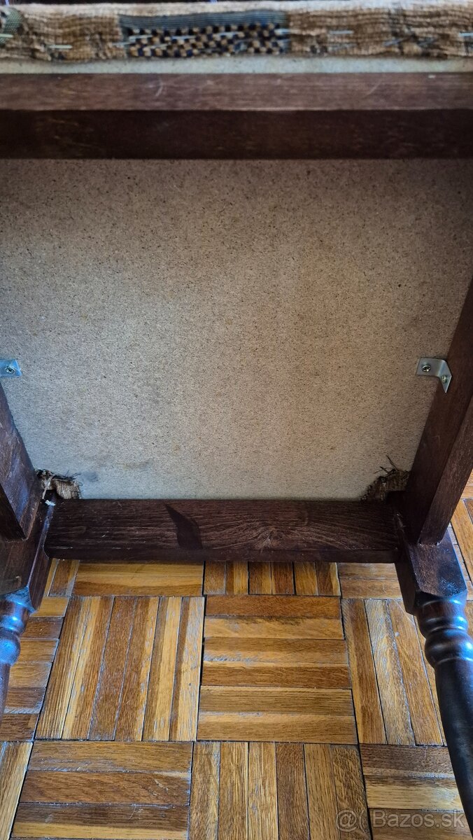 4 ks rustikálne jedálenské stoličky - 3